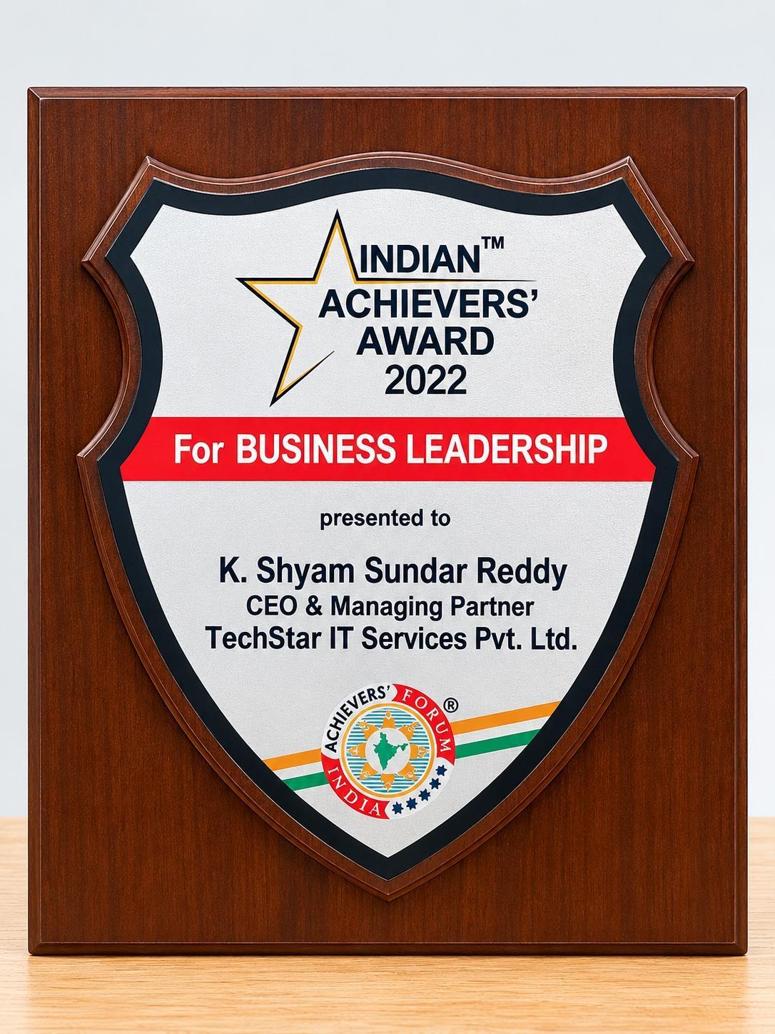 Indian Achievers’ Award, 2022