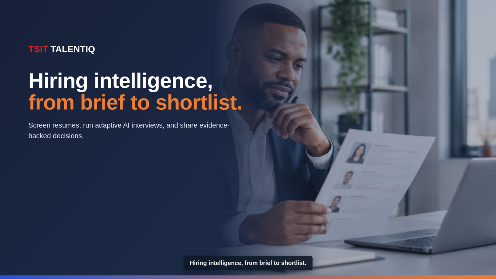 TalentIQ product walkthrough preview